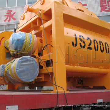 Horizontal Axles Forced Concrete Mixer Js2000 (100-120m3/h) Concrete Mixers for Sale